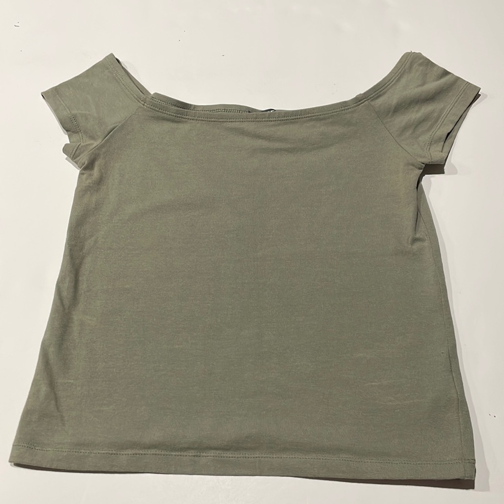 Express crop top, short sleeve